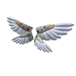 Gemstones White Guardian Angel Wings