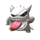 Gengar blanco malvado