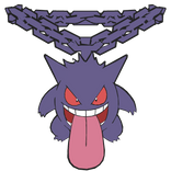 gengar chain necklace freaky