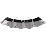 ღ gothic heart mini skirt pink