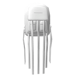 Ghost backpack (white)