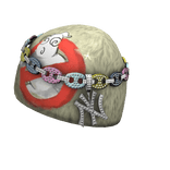 GhostBuster Beanie W/ NYC Chain 