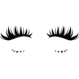 ♡ : giant fluffy emo anime thick lashes