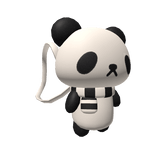 Giant Panda Backpack with a Cute Scarf