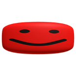 Giant red wide big head