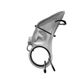 giant white pierced gauged emo elf ears