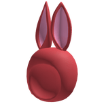 Gift of Love Angel Hat - Red Rabbit