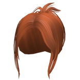 ginger high ponytail hair