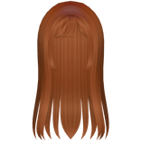 ginger long straight anime doll soft sweet hair