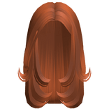 ginger wavy long hair