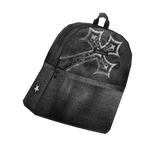 Girl Backpack Amazing SE Black Demin Cross 
