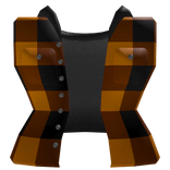 Girl Orange Flannel Jacket