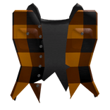 Girl Orange Torn Flannel