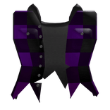 Girl Purple Torn Flannel