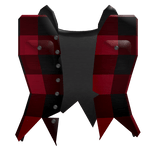 Girl Red Torn Flannel 