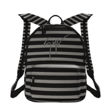 giuseppe zanotti striped backpack