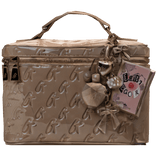 Glam Monogram Vanity Bag In Beige