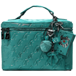 Glam Monogram Vanity Bag In Teal