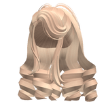Glamorous 2000s Royal Curls in Blonde