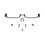 Glasses & Silver Piercing Set