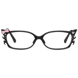 Glasses with Pink Bow