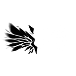 [Glitch] Animated Shattered Wings Devil BW