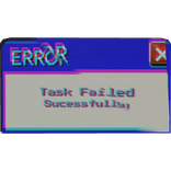Glitch Error Message [Animated]