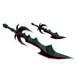 Glitch Outline Dual Swords