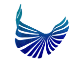 Glittery Blue Wings