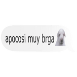 globo de texto, apoco si?