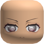 Gloomy Skull Glare Chibi Face