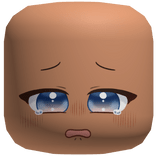 Glossy Eyed Crying Chibi Face