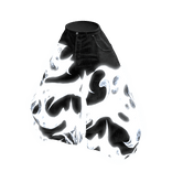 Glow Black Baggy Denim Jeans Skater Emissive Pants