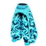 Glow Blue Emissive Dragon Baggy Pants BOEVI