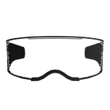 [GLOW] Sci-fi Cyberpunk Glasses White/Black