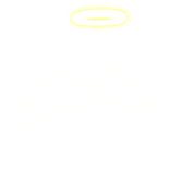 Glowing Angel Wings and Halo [Emissive]