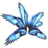 [GLOWING] Angel Wings Blue