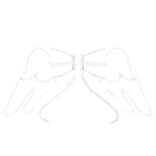 Glowing Angel wings | White