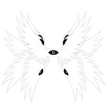 Glowing Angel Wings w/ Following Eyes