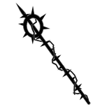 [GLOWING✨] Black And White Outlined Spear