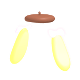 (Glowing) Cute Pompompurin Ears Pompom