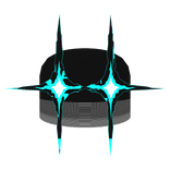 Glowing Cyan Devil Eye Glare