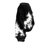 Glowing Emissive Half Raised Baggy Shoe Sweatpants