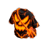 Glowing Emissive Halloween T-Shirt w/ Cross Bag