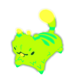 Glowing Gnarpy Cat Suit