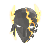 Glowing Greek Mask
