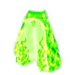 [GLOWING] Green Acid Emissive Baggy Pants