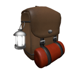 [GLOWING LANTERN] Camping Backpack