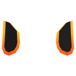 Glowing Orange Avali Eyes (Avali Head Add-On)