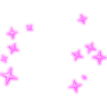 (GLOWING) pink bling emissive